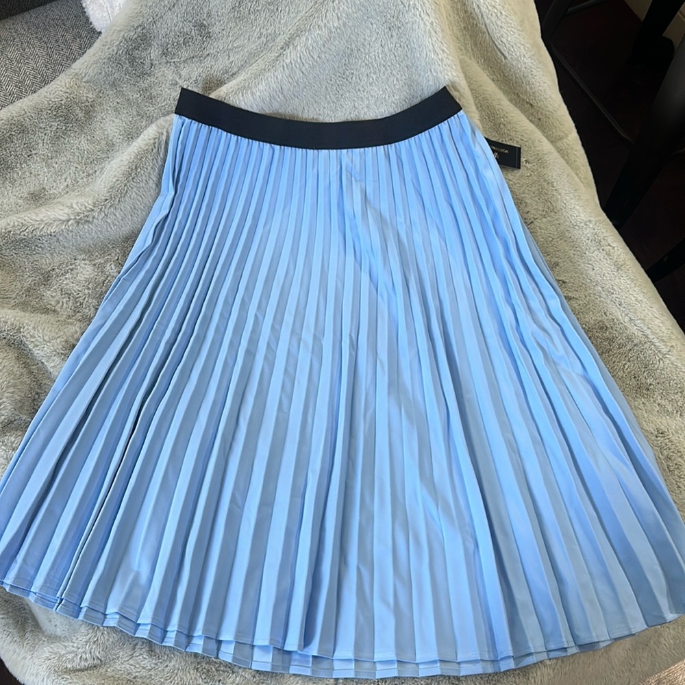 Worthington Midi Pleated Skirt